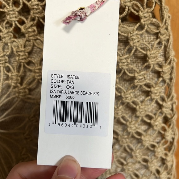 Isa Tapia x Love Shack Fancy Large Beach Bag - Picture 4 of 16